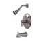 Kingston Brass KB3638NDL Tub and Shower Faucet, Brushed Nickel KB3638NDL - alternate 1